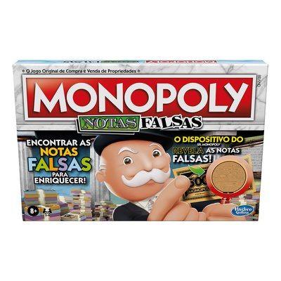 Jogo Monopolio notas falsas, da HASBRO HASBRO