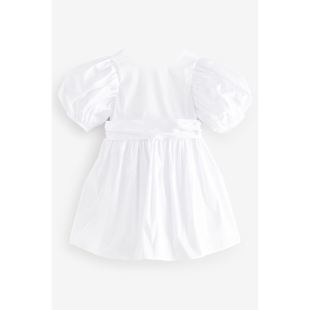 Robe à fleurs avec nœud en taffetas, NEXT