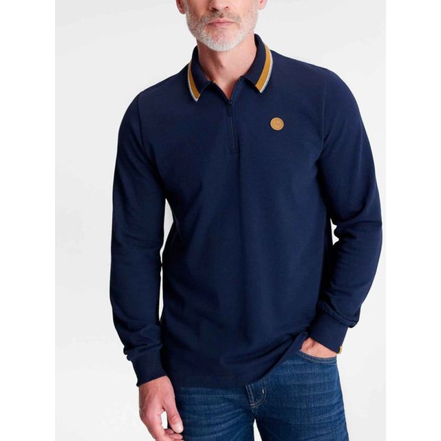 Polo tbs discount homme manches longues