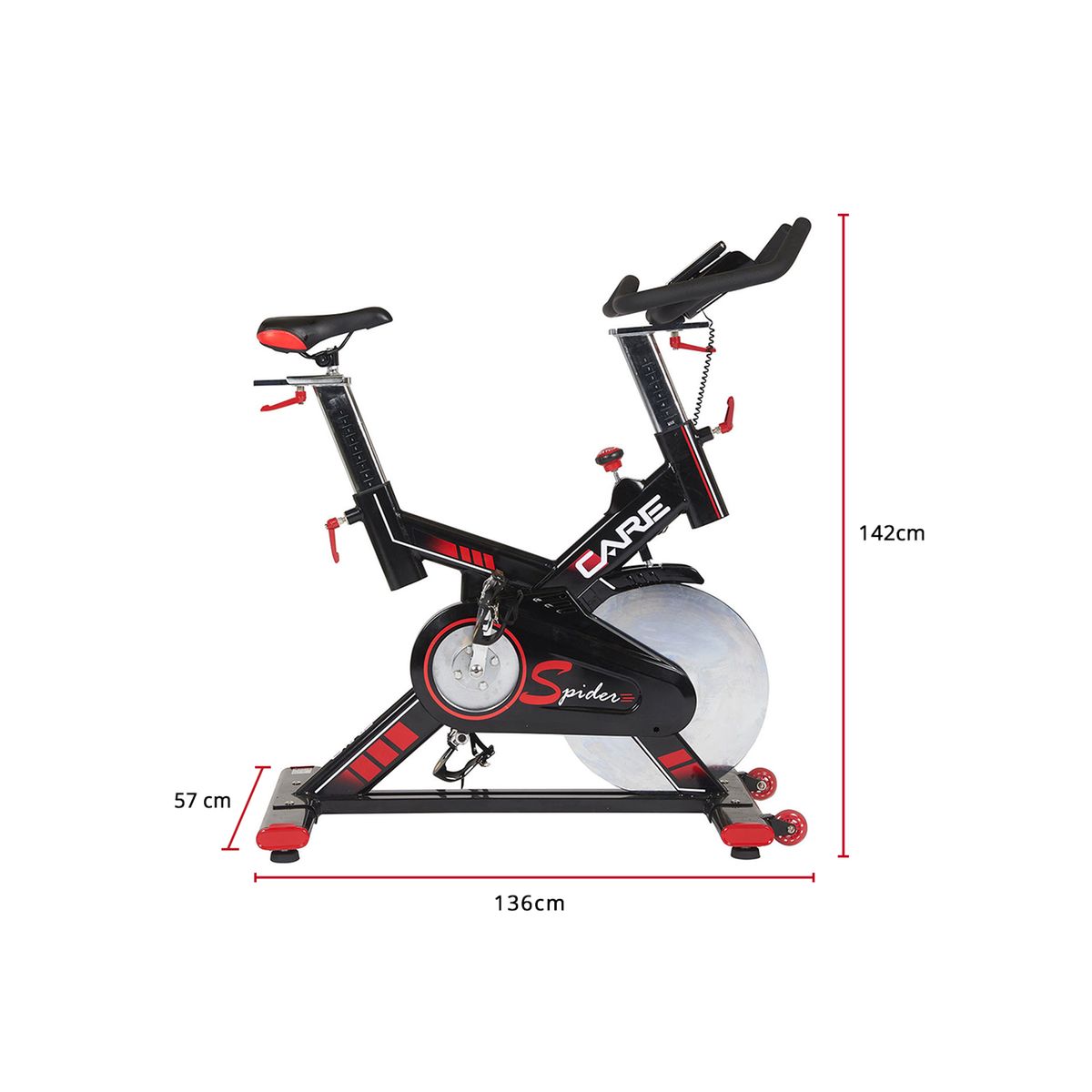 V lo de biking spider noir Care La Redoute