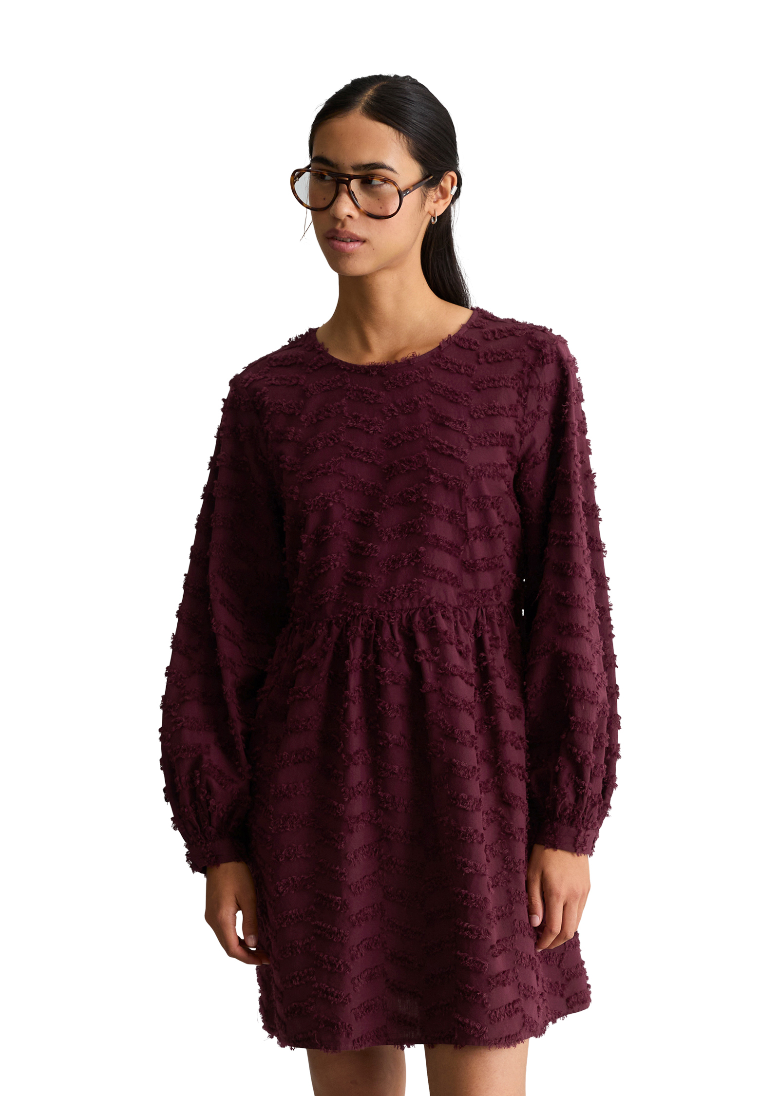 Robe relaxed en fil de coton Coupé, MARC O’POLO DENIM