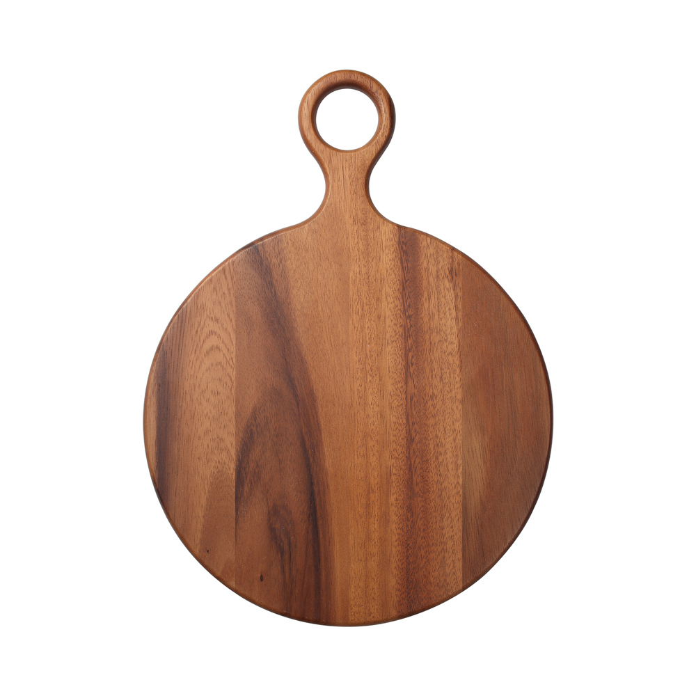 Planche à découper ronde 33 cm en acacia, T ET G WOODWARE