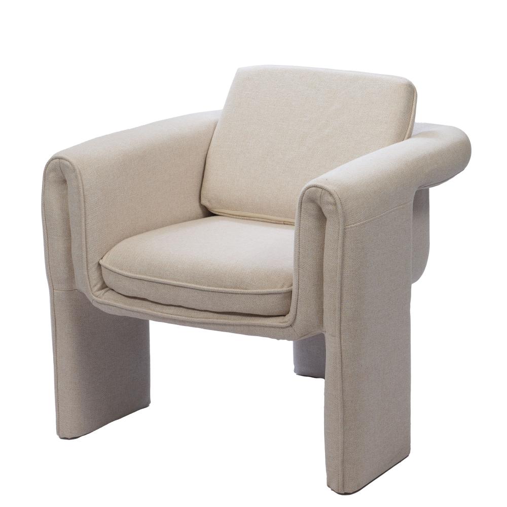Fauteuil en tissu Scarlett, AMADEUS