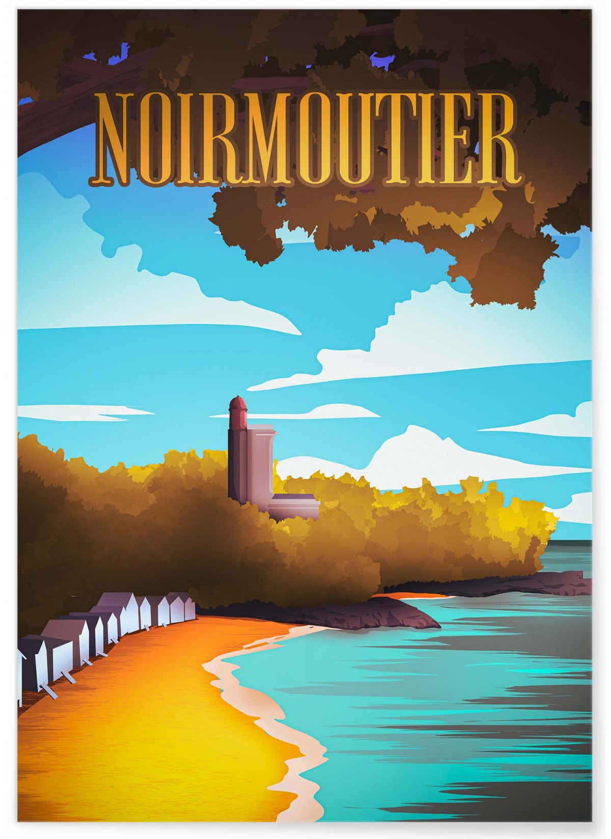 Affiche ville Noirmoutier, L'AFFICHERIE