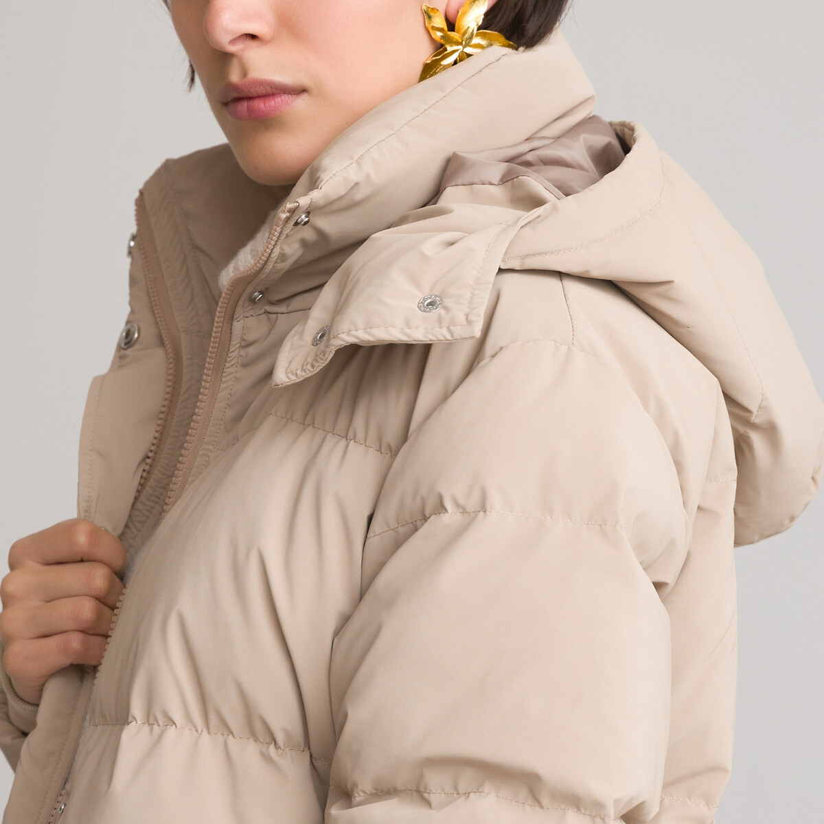 allsaints ester puffer