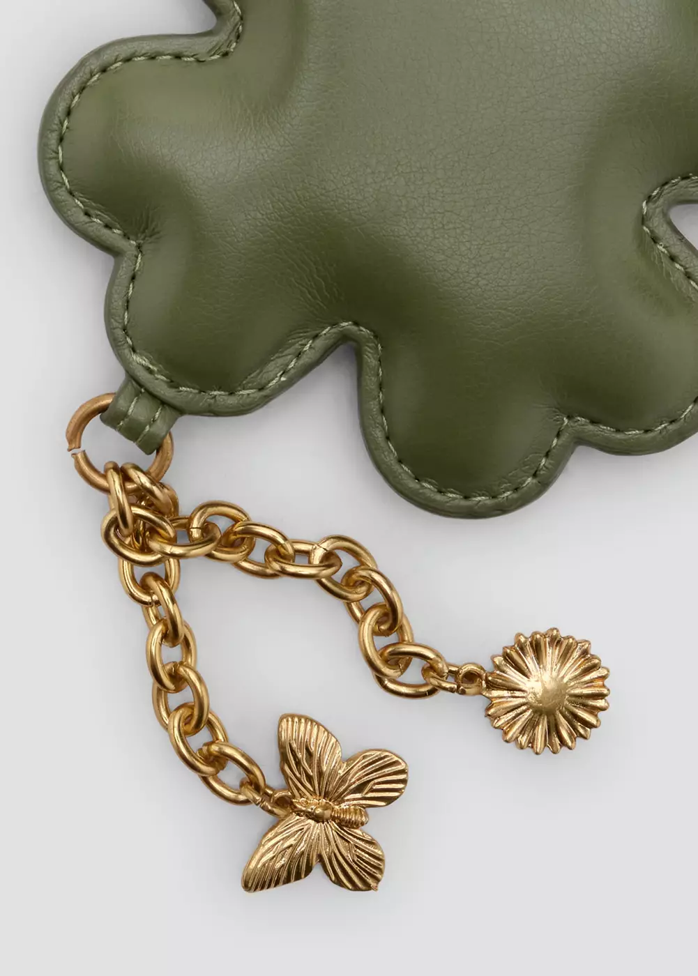 Porte-clés fleur avec breloques, MANGO