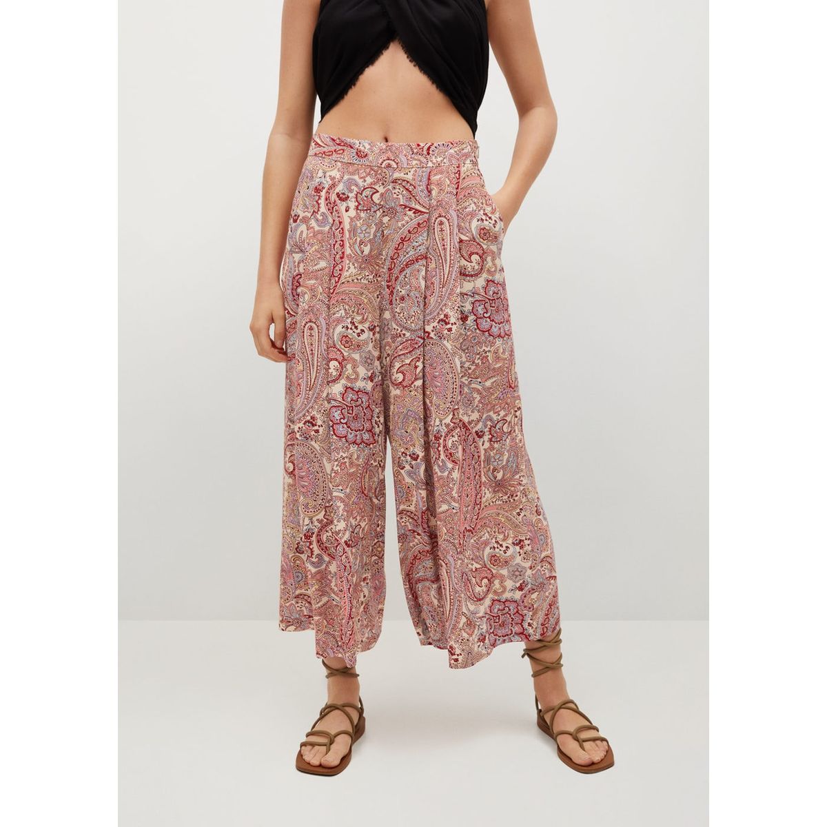 pantalon léger fluide femme