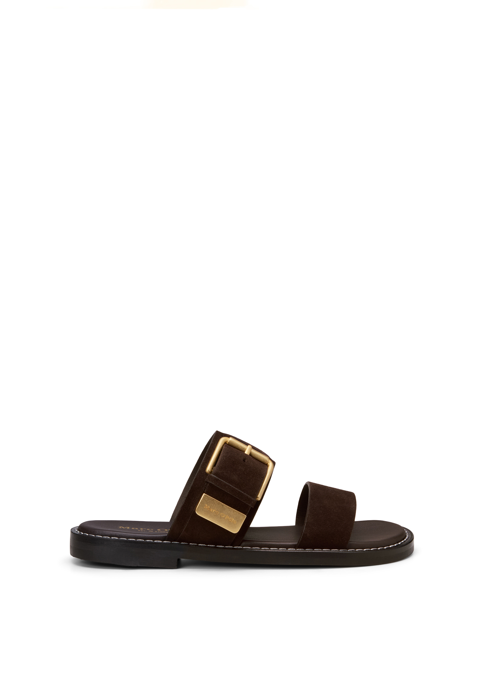 Mule modèle Stina en cuir de vache noble, MARC O'POLO