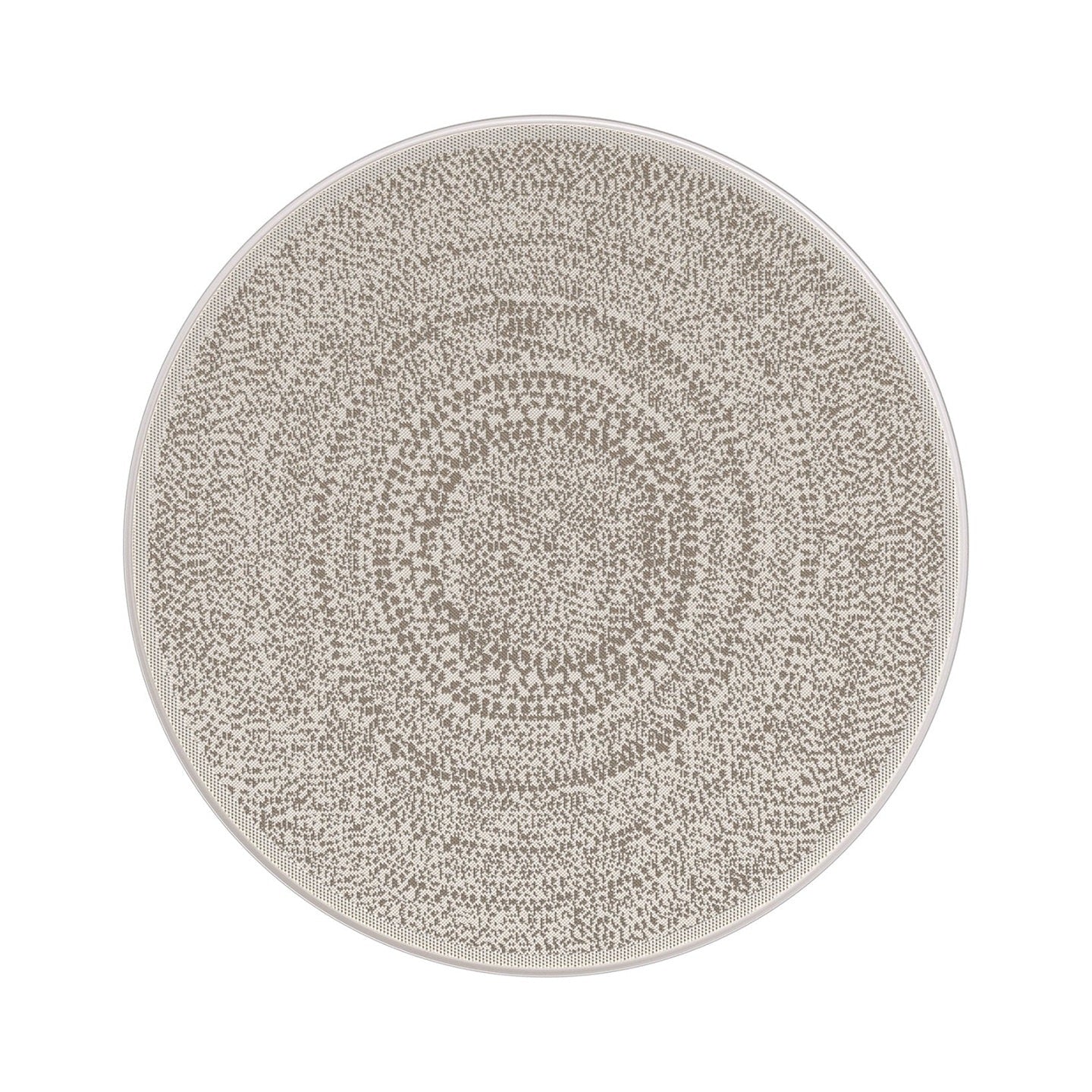 Tapis rond intérieur extérieur style ethnique TRIBAL, AFK LIVING