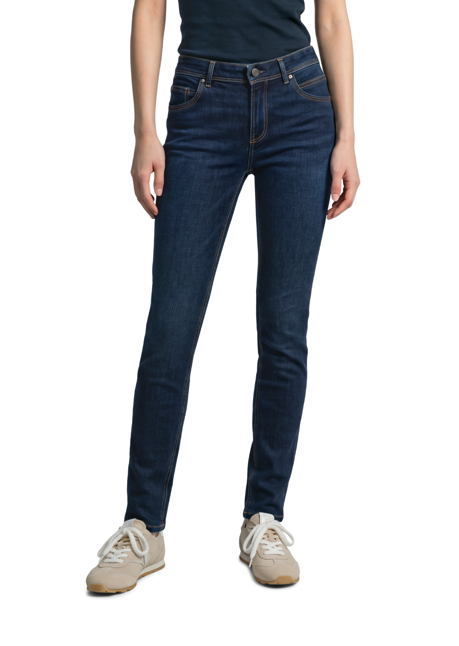 Jeans modèle Alva slim en coton biologique mélangé, MARC O’POLO DENIM