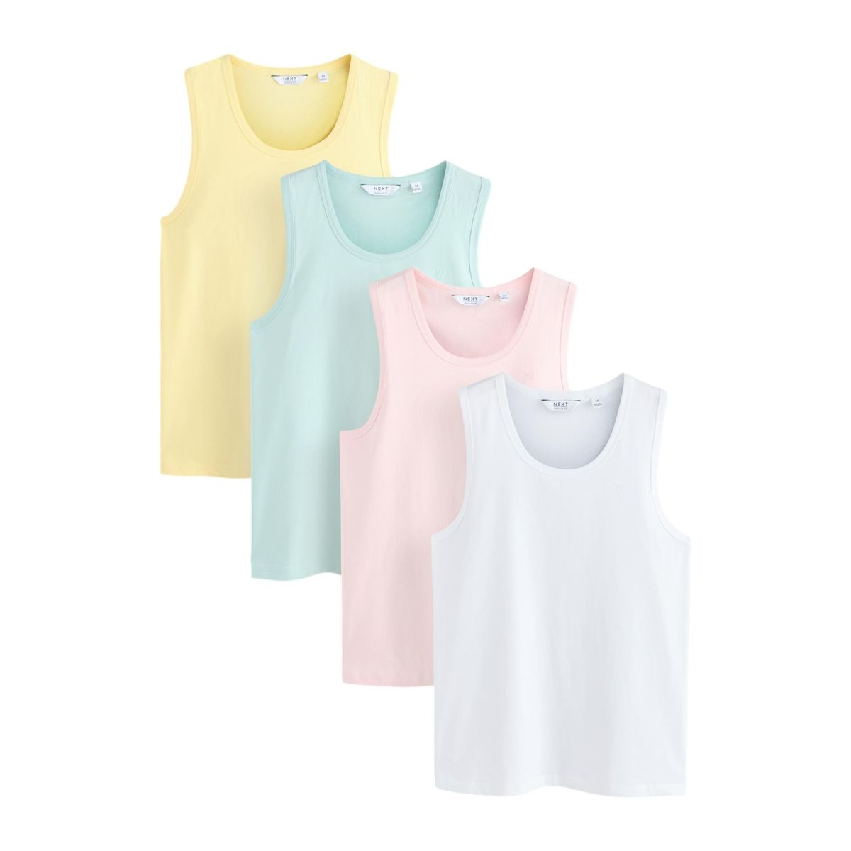 Débardeurs légers soft trident, lot de 4, NEXT
