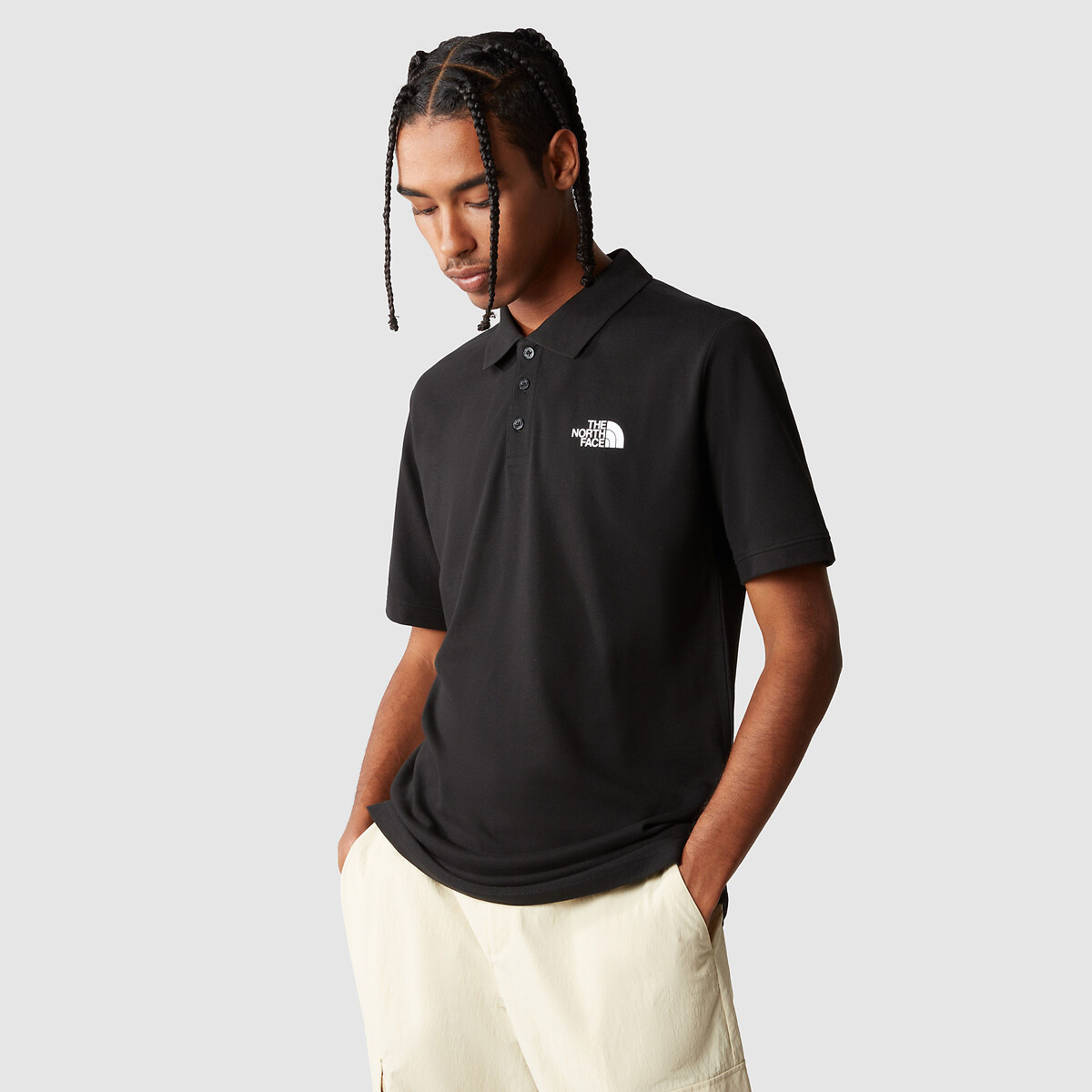 Image of Calpine Cotton Polo Shirt with Short Sleeves