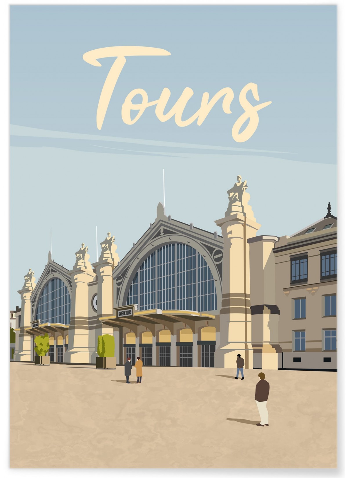 Affiche ville Tours 2, L'AFFICHERIE