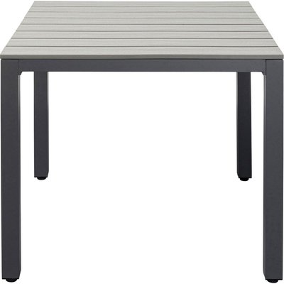 Table de jardin Sorrento grise 80x80cm KARE DESIGN