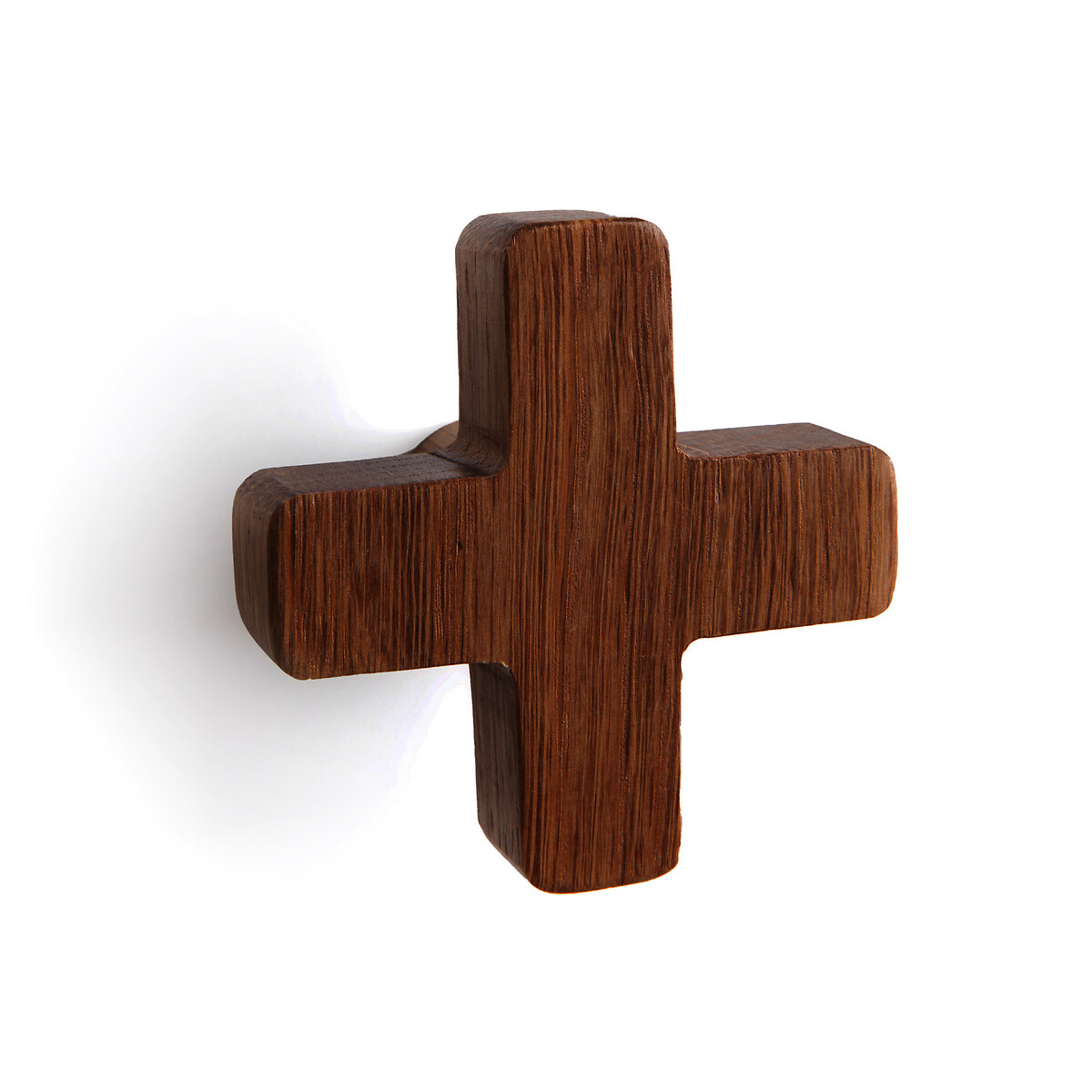 Product photograph of Lucrece Solid Wood Cross Hook from La Redoute UK