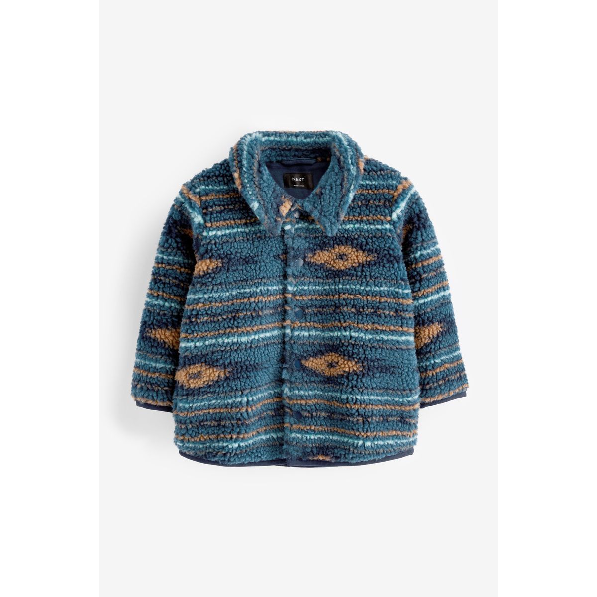 Veste chemise en imitation peau de mouton bleu Next La Redoute