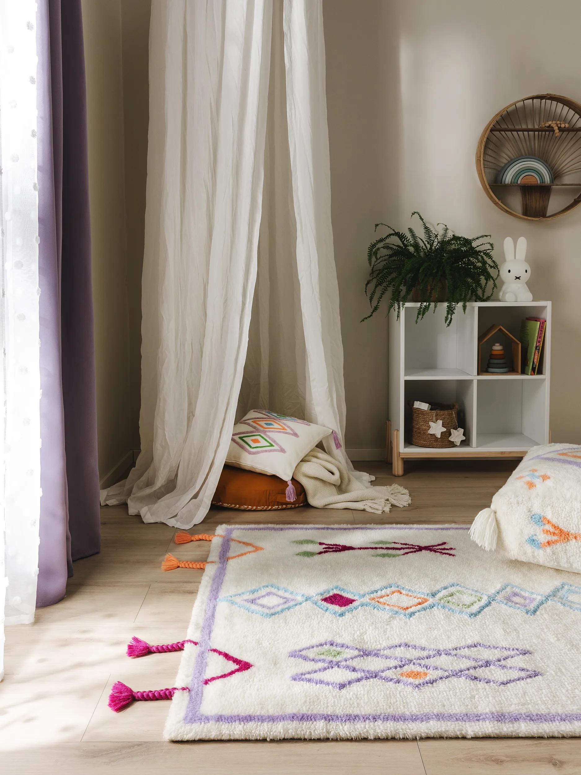 Tapis enfant tufté main MALIKA, BENUTA