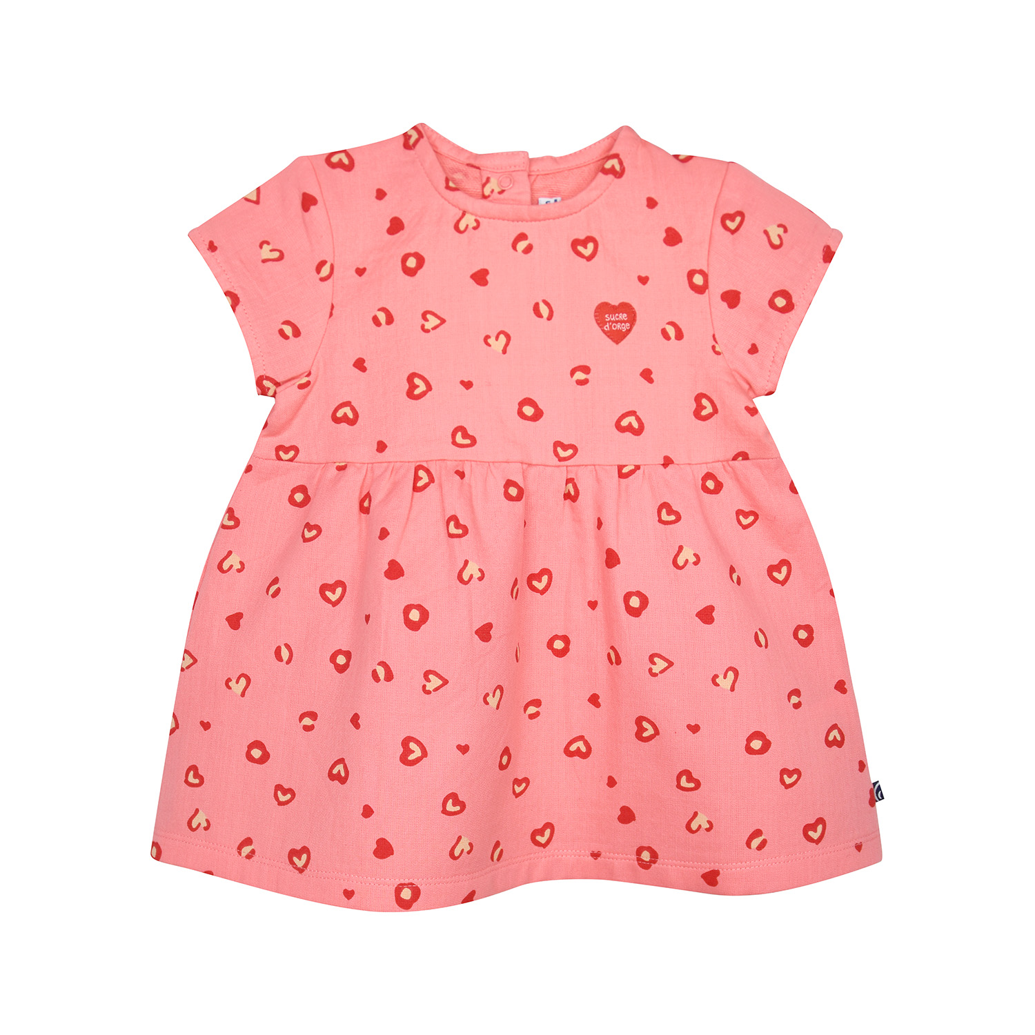 Robe romia manches courtes bebe, SUCRE D'ORGE