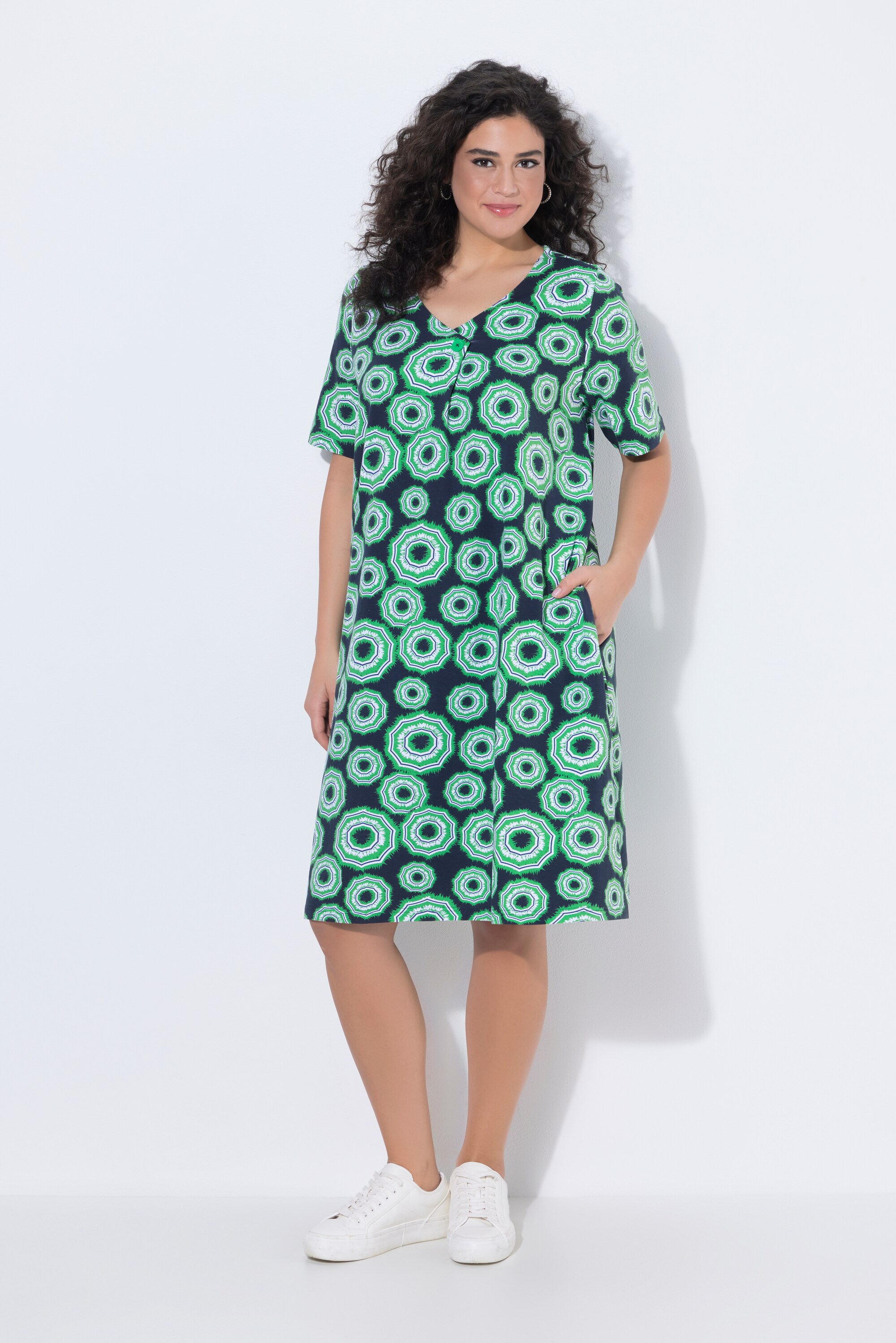 Robe en jersey motif parasols, ULLA POPKEN