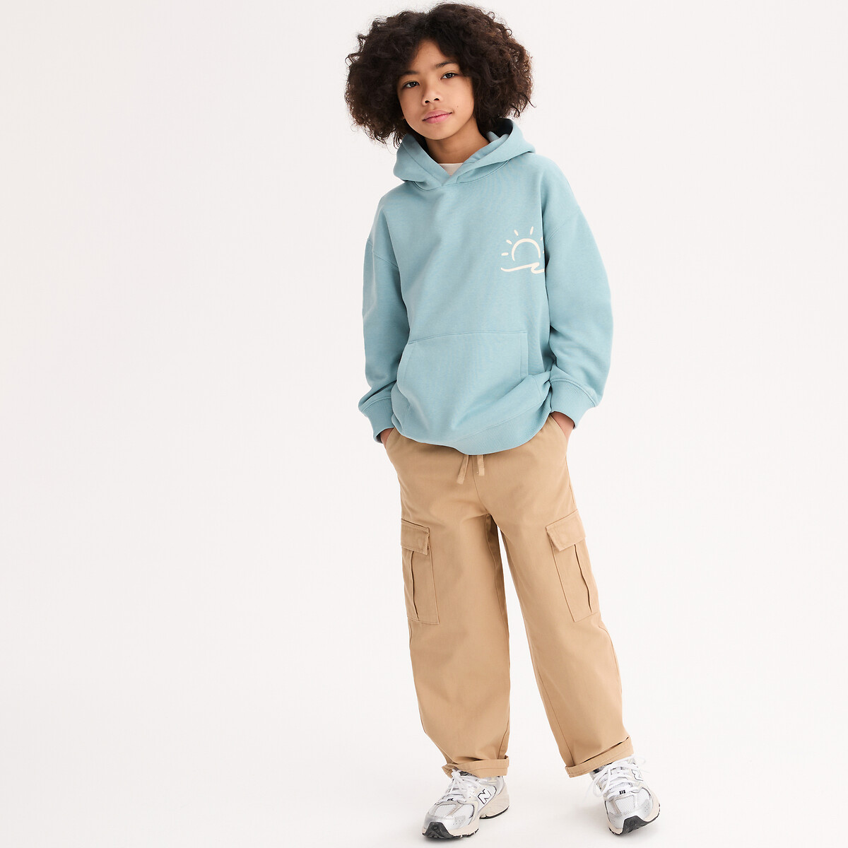 Pantalon cargo avec taille élastiquée, LA REDOUTE COLLECTIONS
