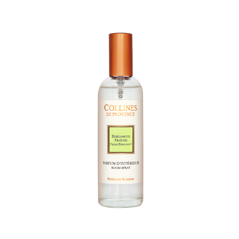 Parfum d'Intérieur BERGAMOTE FRAÎCHE, COLLINES DE PROVENCE