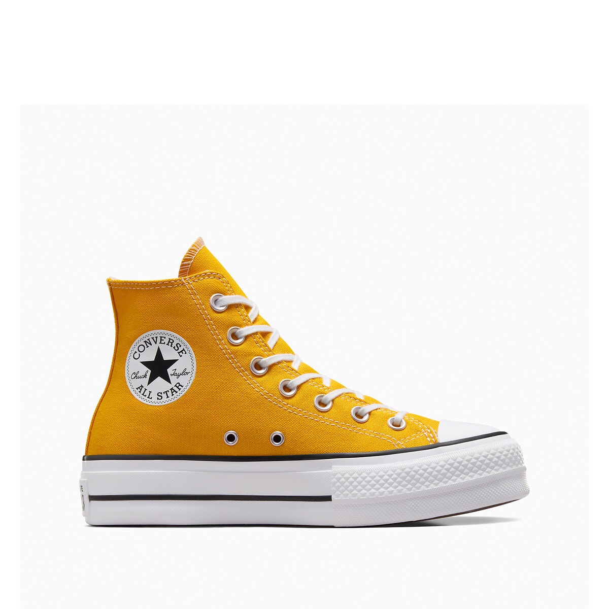 Converse jaune haute sale