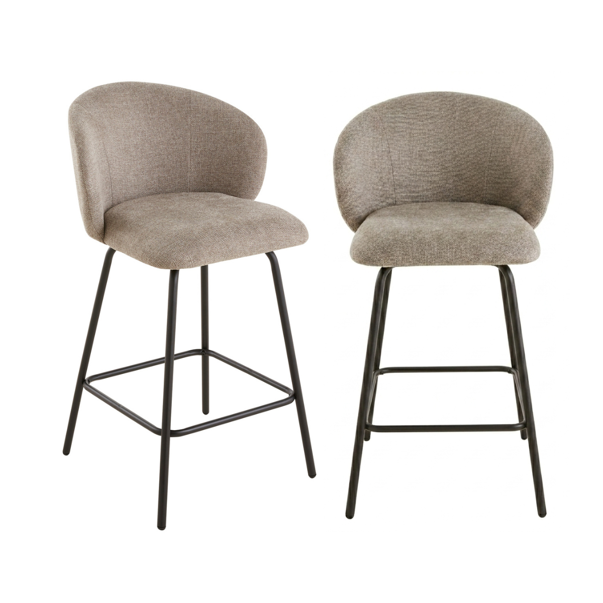 Lot de 2 tabourets - SORREL, CALICOSY