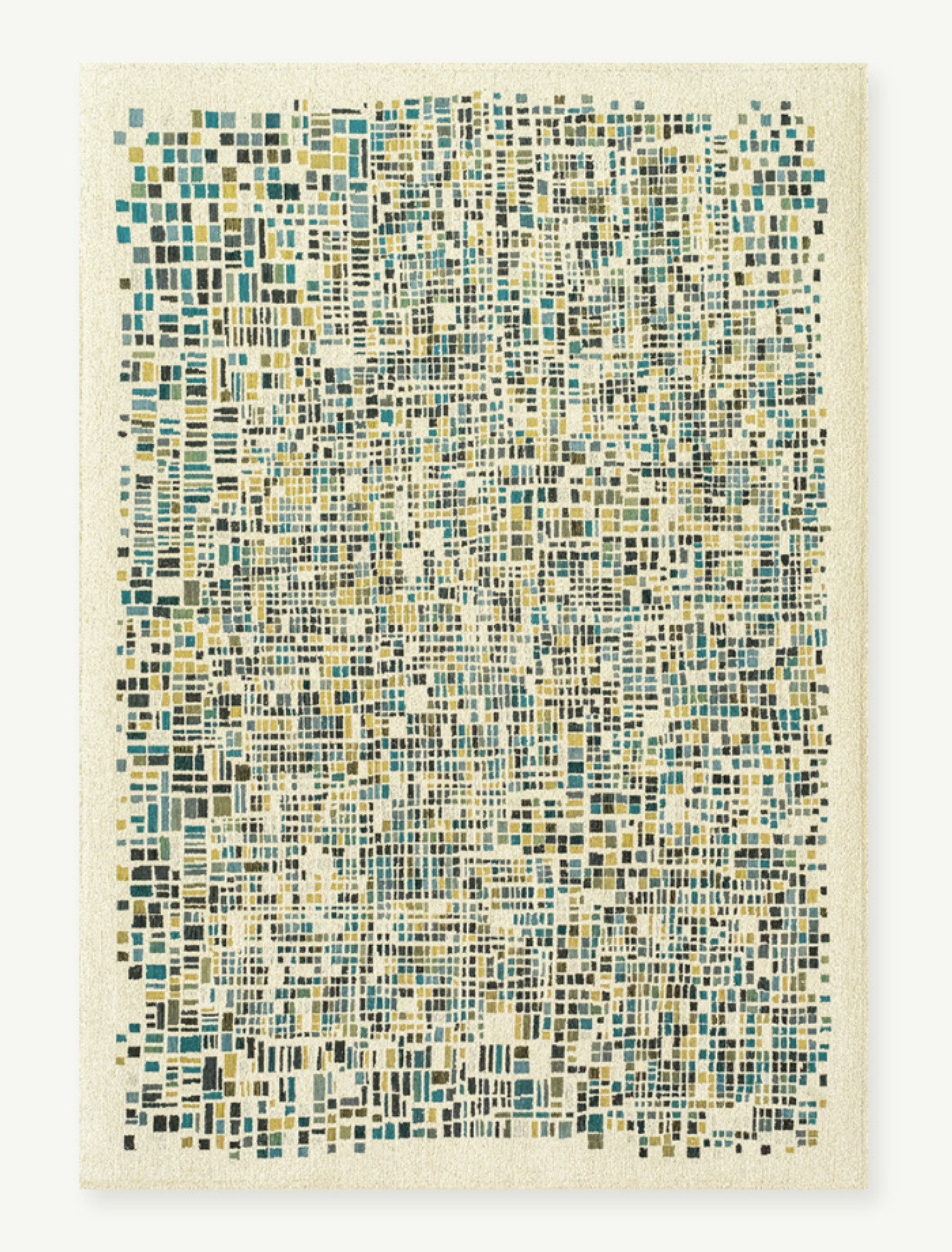 Tapis moderne tissé plat BOXY, NOVATREND
