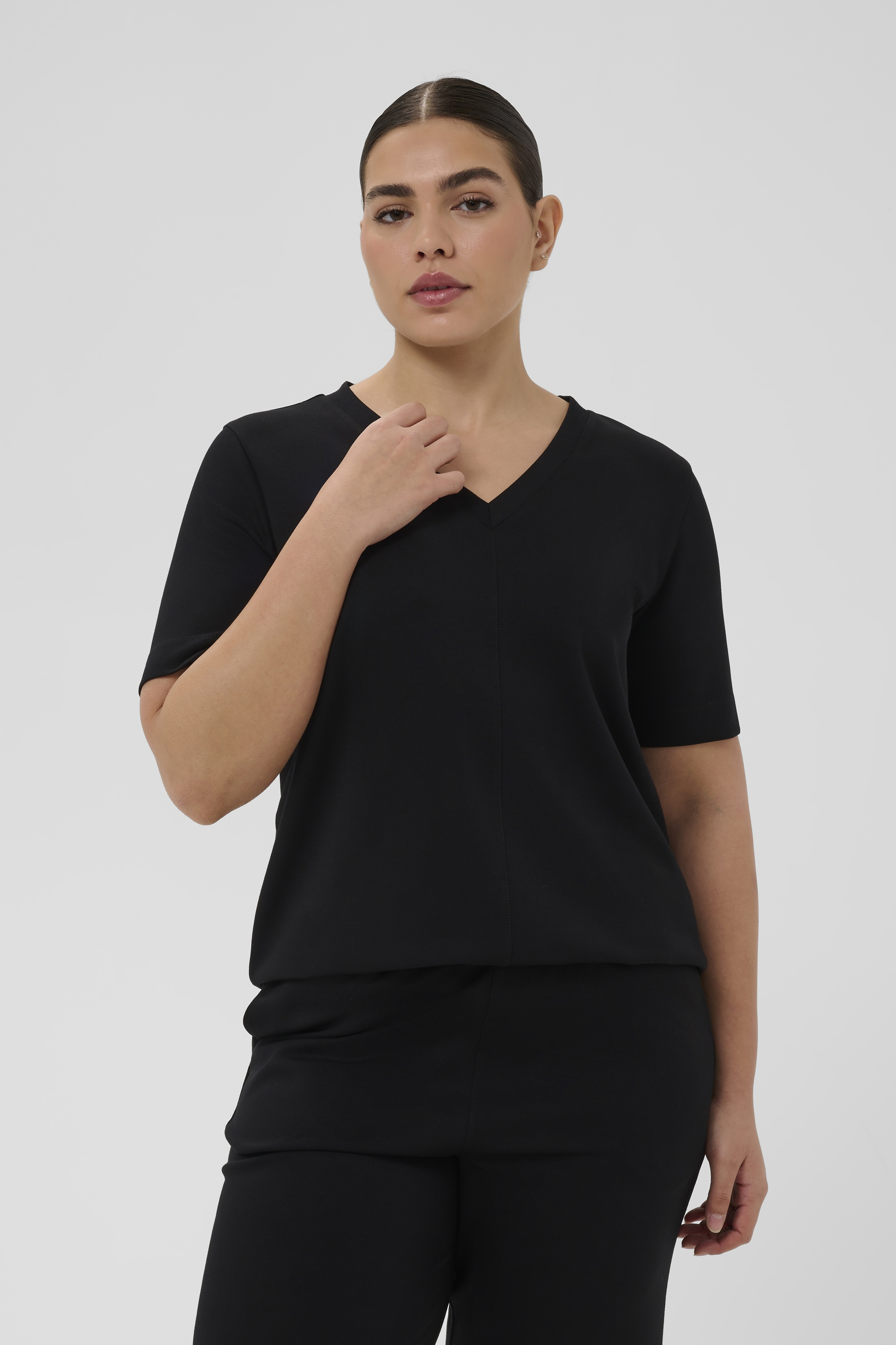 T-shirt à manches courtes, KAFFE CURVE