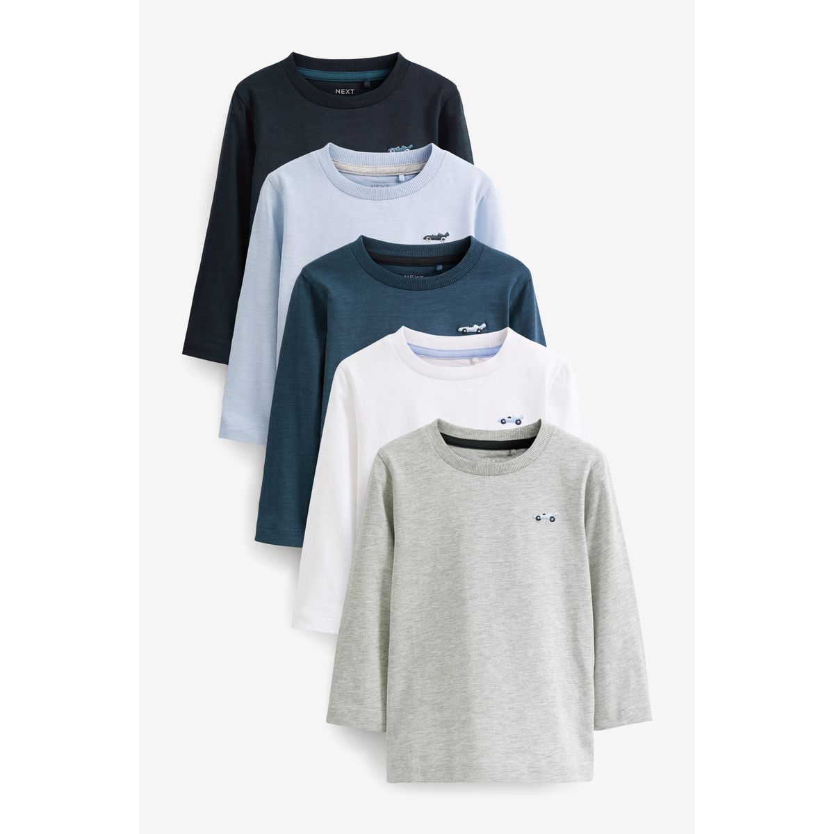 T-Shirts à manches longues, lot de 5, NEXT