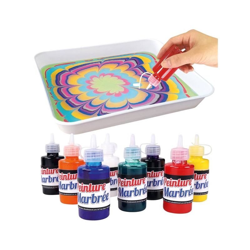 Coffret Plastique Avec Peinture Magique, AUCUNE