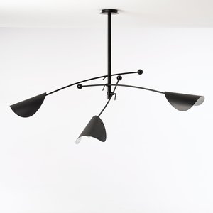 Funambule Metal Ceiling Light with 3 Adjustable Arms AM.PM image