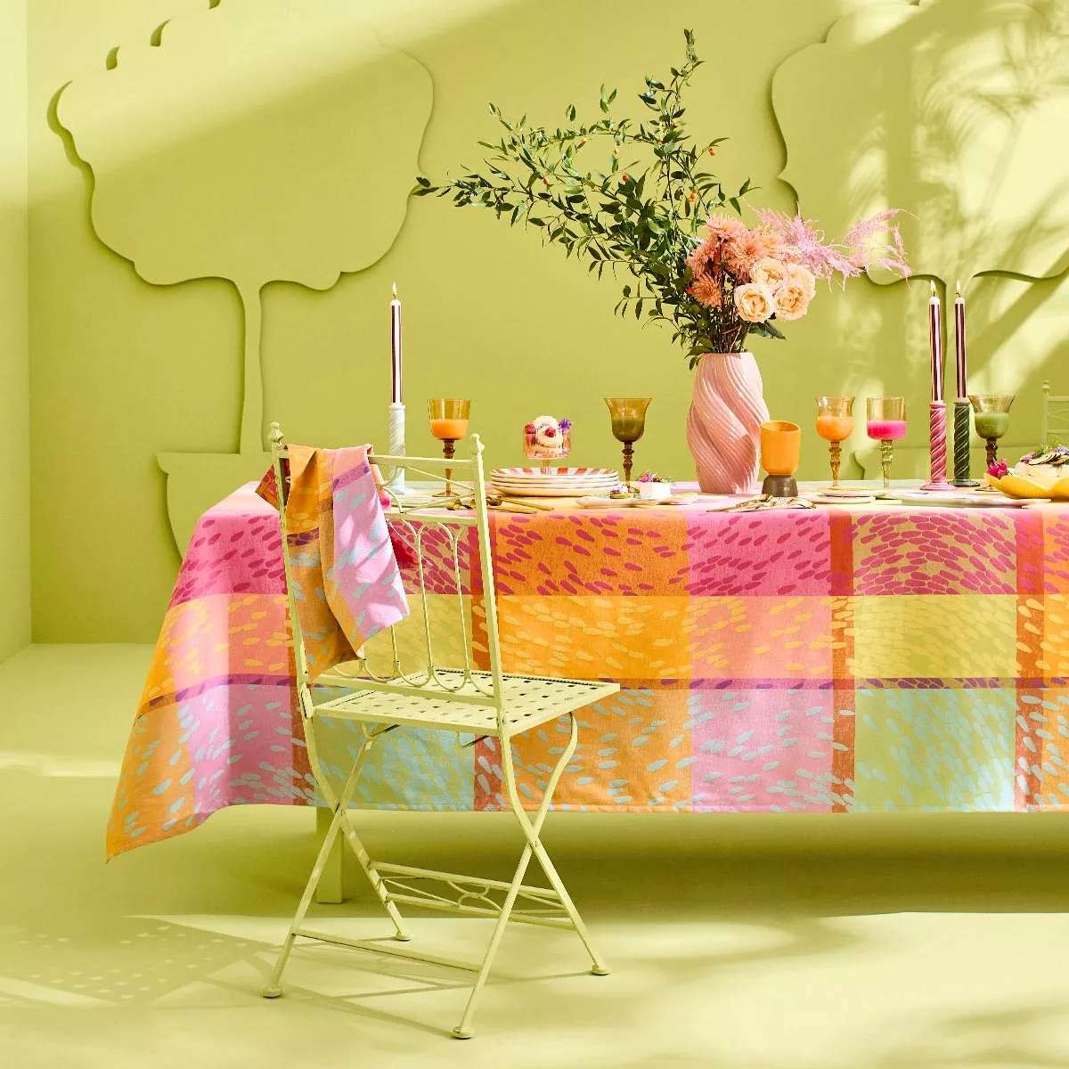 Nappe pur coton MILLE SOURCES, GARNIER THIEBAUT