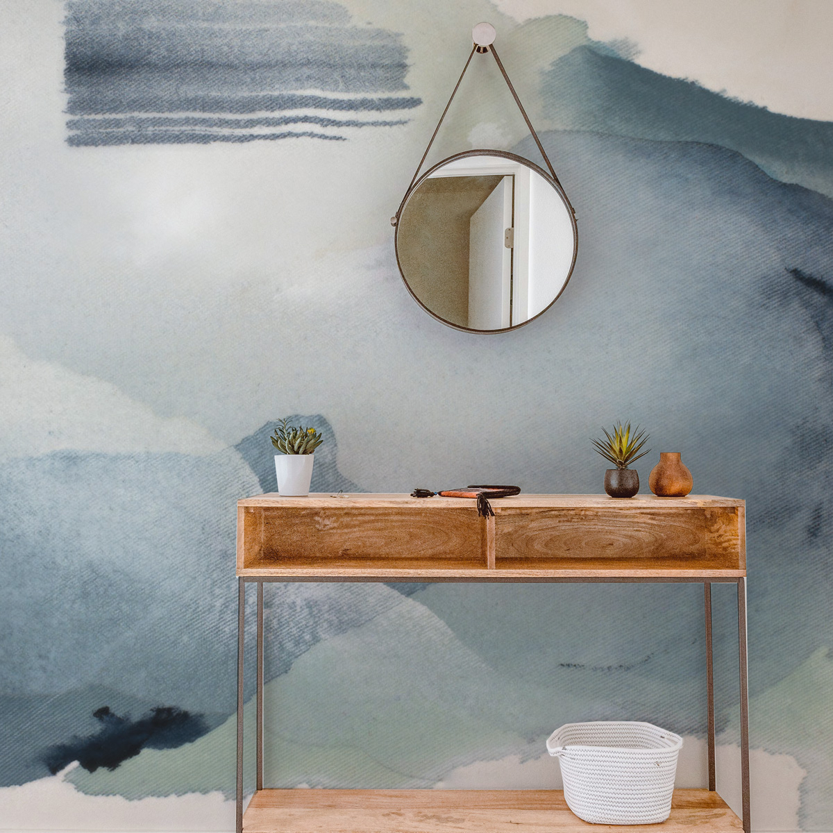 Papier peint panoramique Orage d'été, Couleurs 375 x 250cm, ACTE DECO