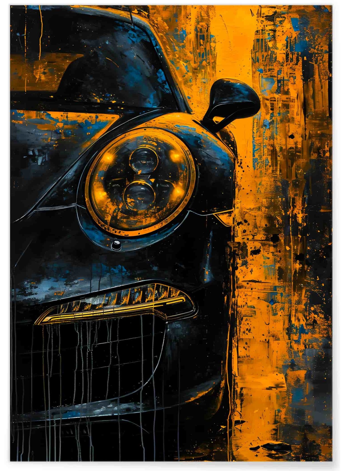 Affiche 911 - Style artistique abstrait, L'AFFICHERIE