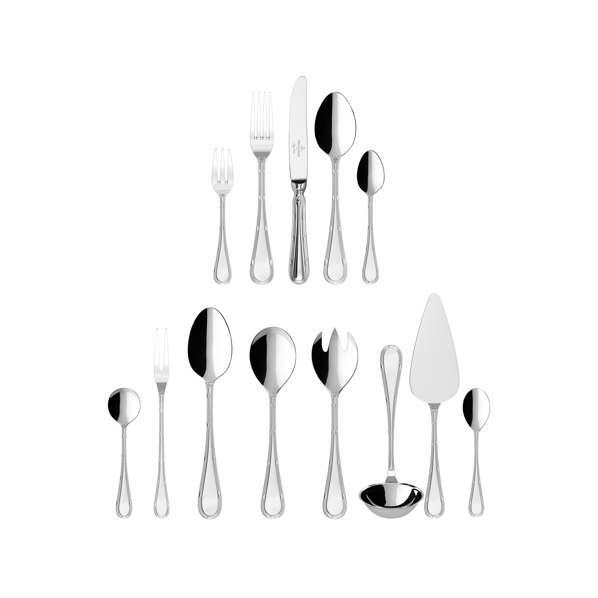 Ménagère Couverts 70 Pièces KREUZBAND SEPTFONTAINES, VILLEROY & BOCH SIGNATURE