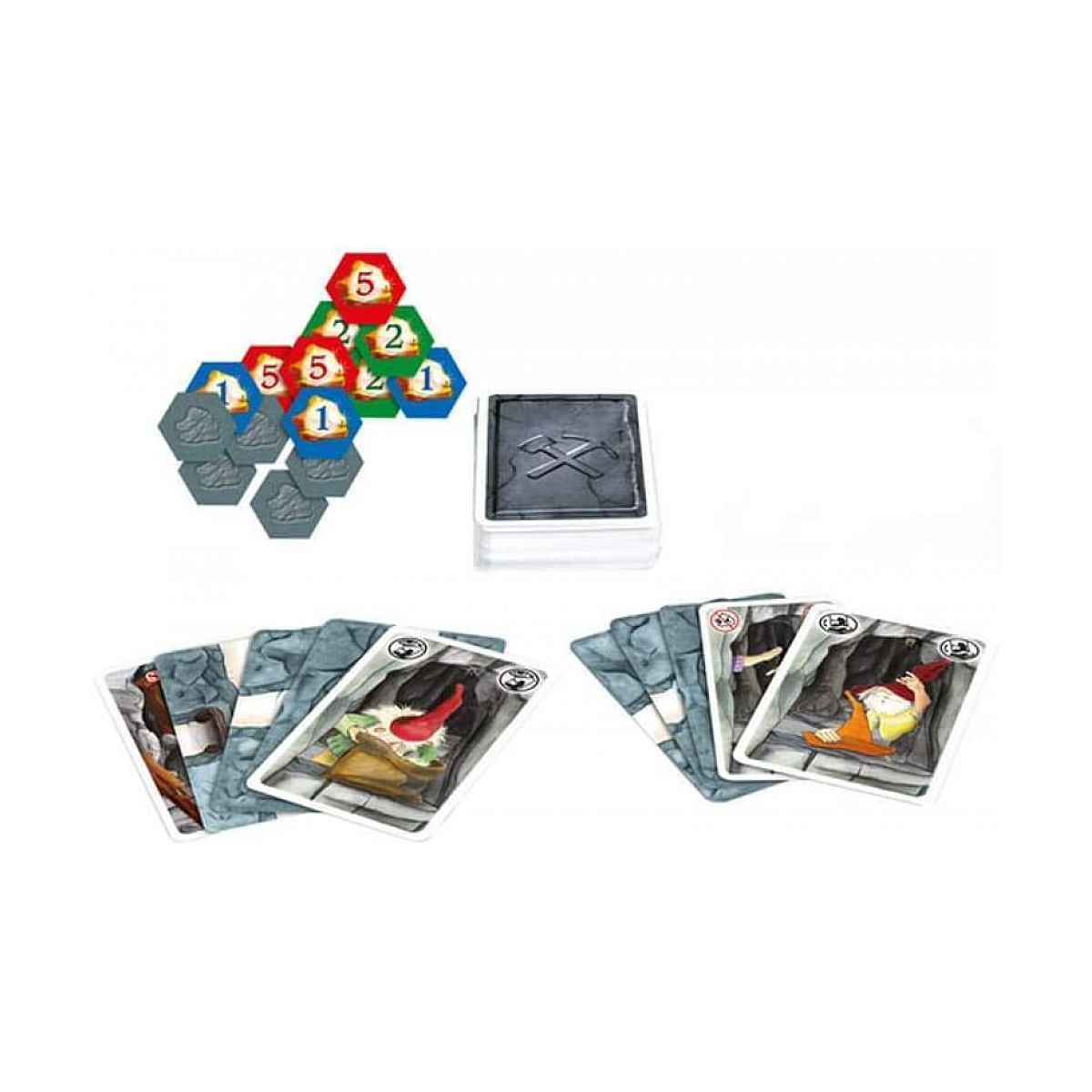Jeu de cartes Saboteur 2 les mineurs contre attaquent, GIGAMIC