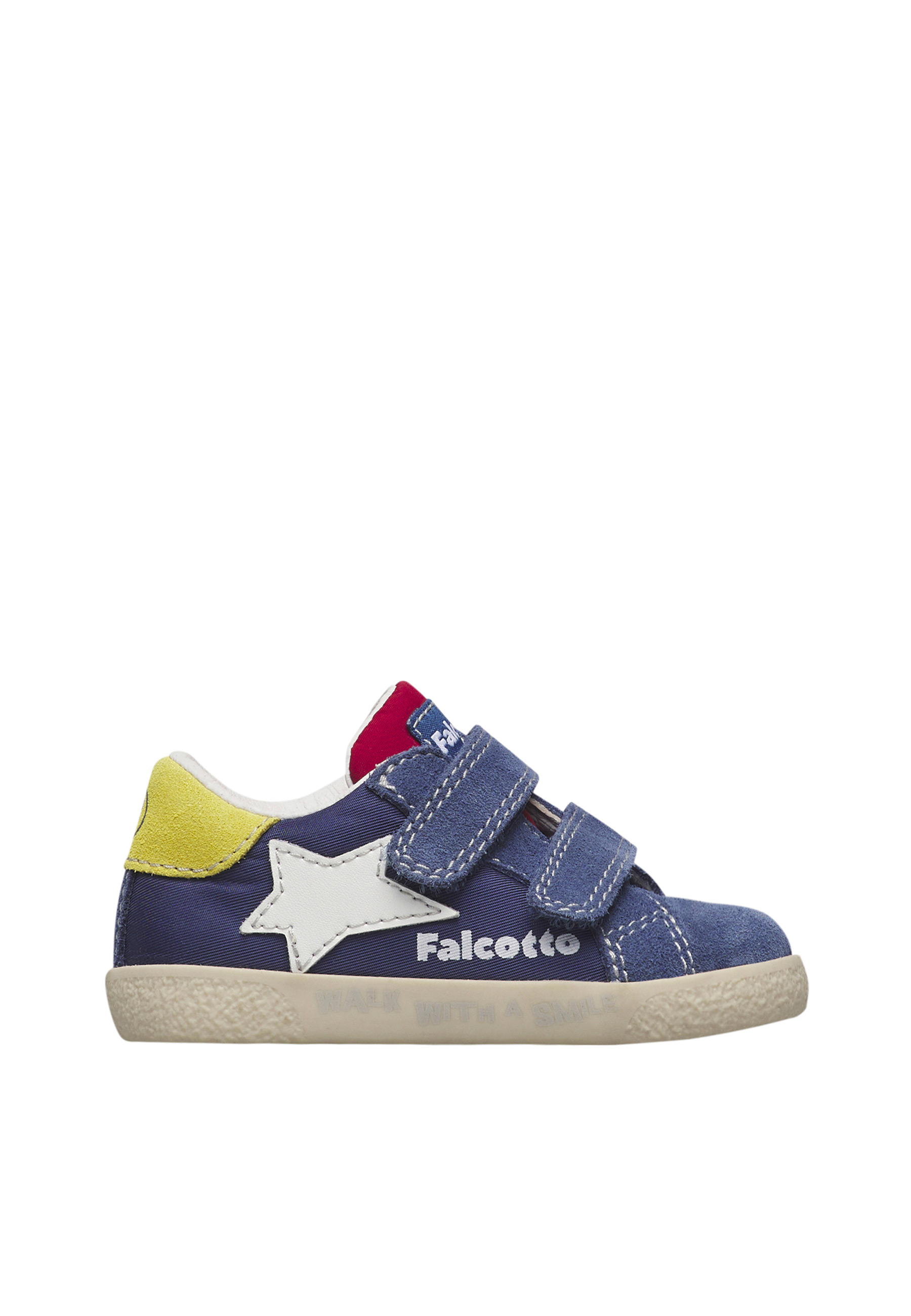 Sneakers en daim et tissu technique ALNOITE 2 VL., FALCOTTO