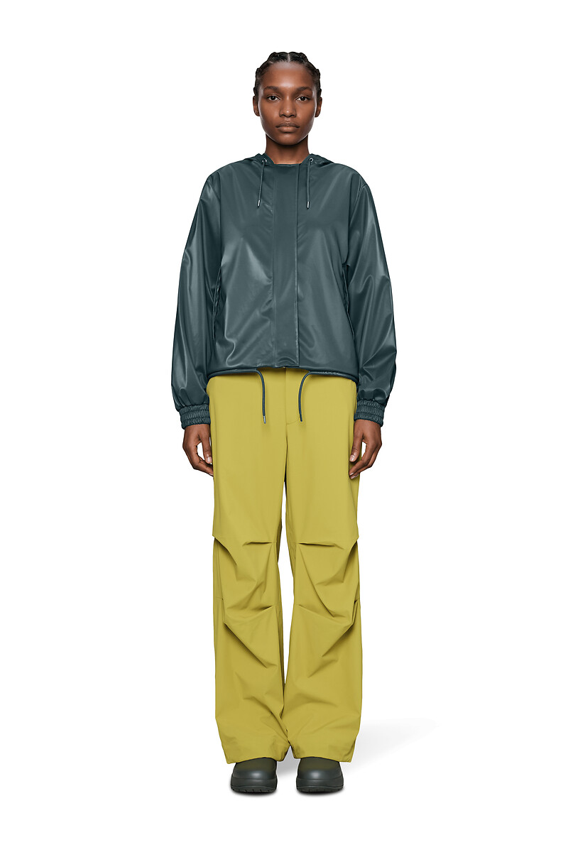 Veste imperméable courte à capuche, STRING W, RAINS