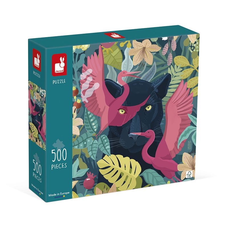 Puzzle 500 pièces Jardin anglais