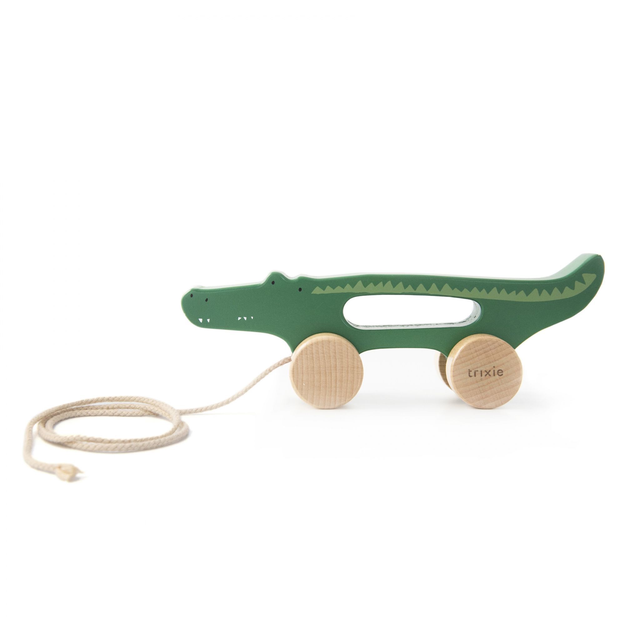 Jouet à tirer en bois Mr. Crocodile - Trixie, TRIXIE