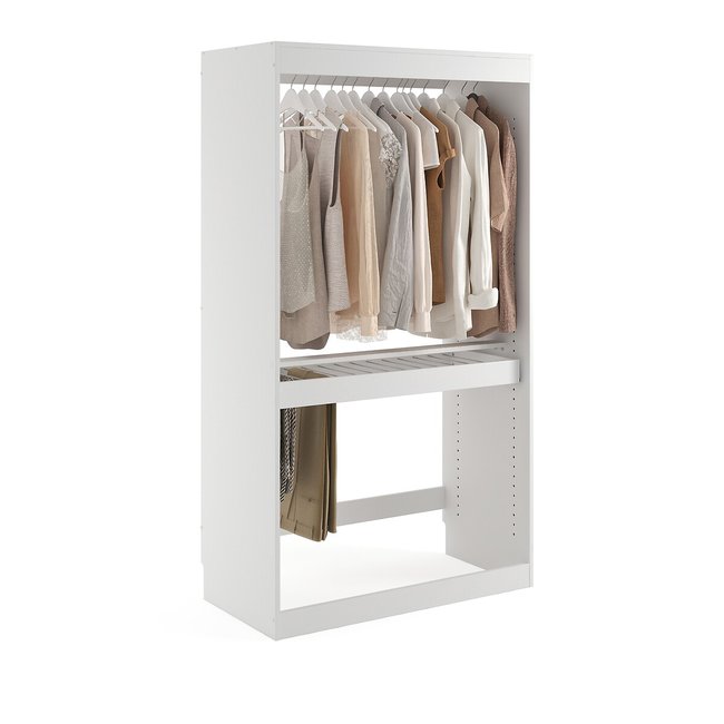 Build Hanging Wardrobe + Trouser Rack Module - LA REDOUTE INTERIEURS