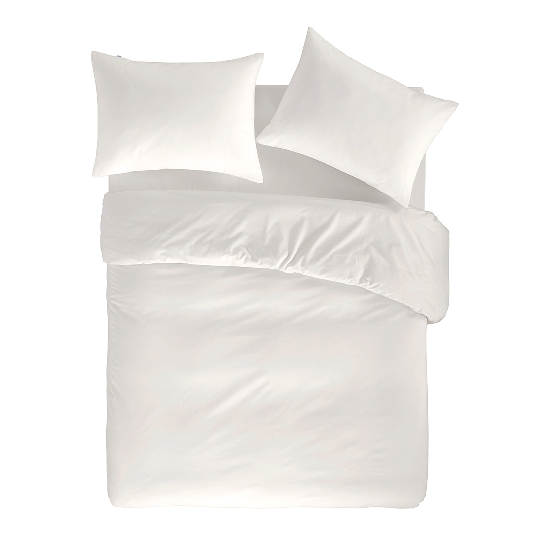 Housse de couette unie en coton CASUAL, NAF NAF HOME