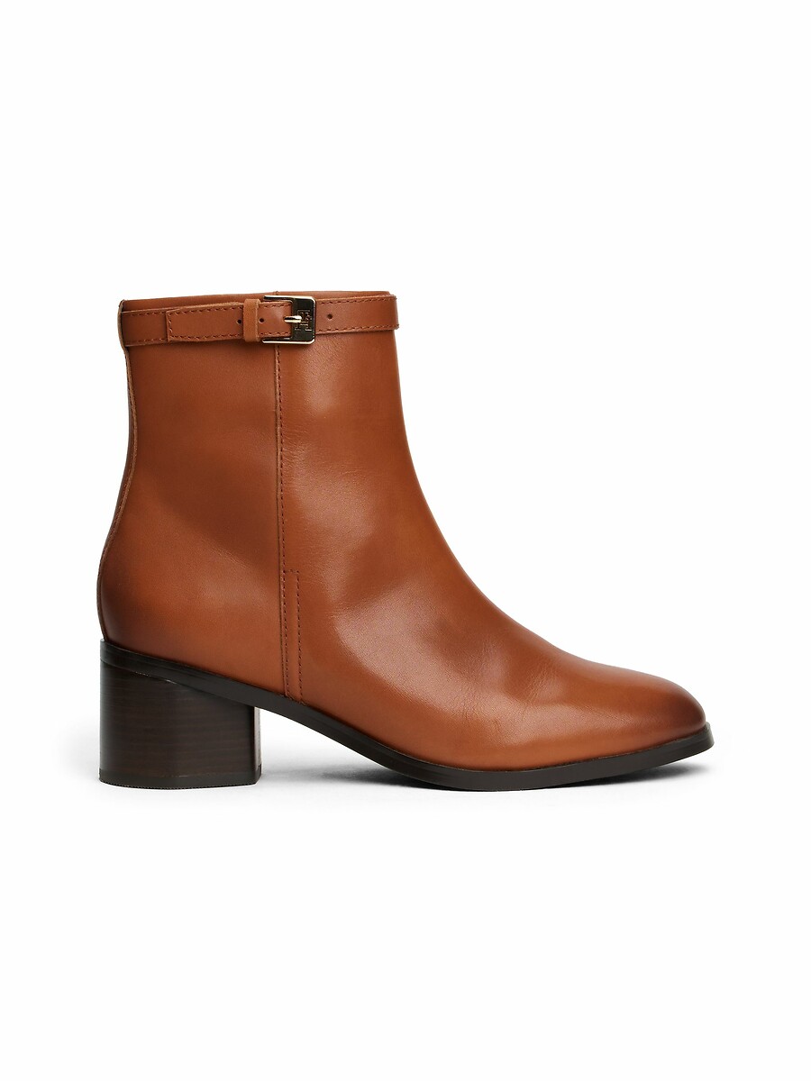Tommy Hilfiger Botines de tacón de piel — photo 2