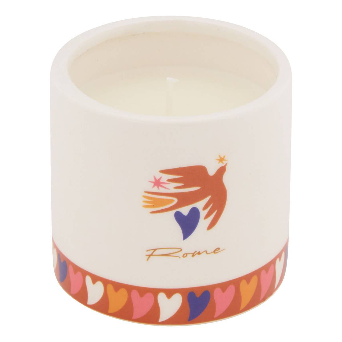 Bougie parfumée pot en céramique ville LIBE, ATMOSPHERA