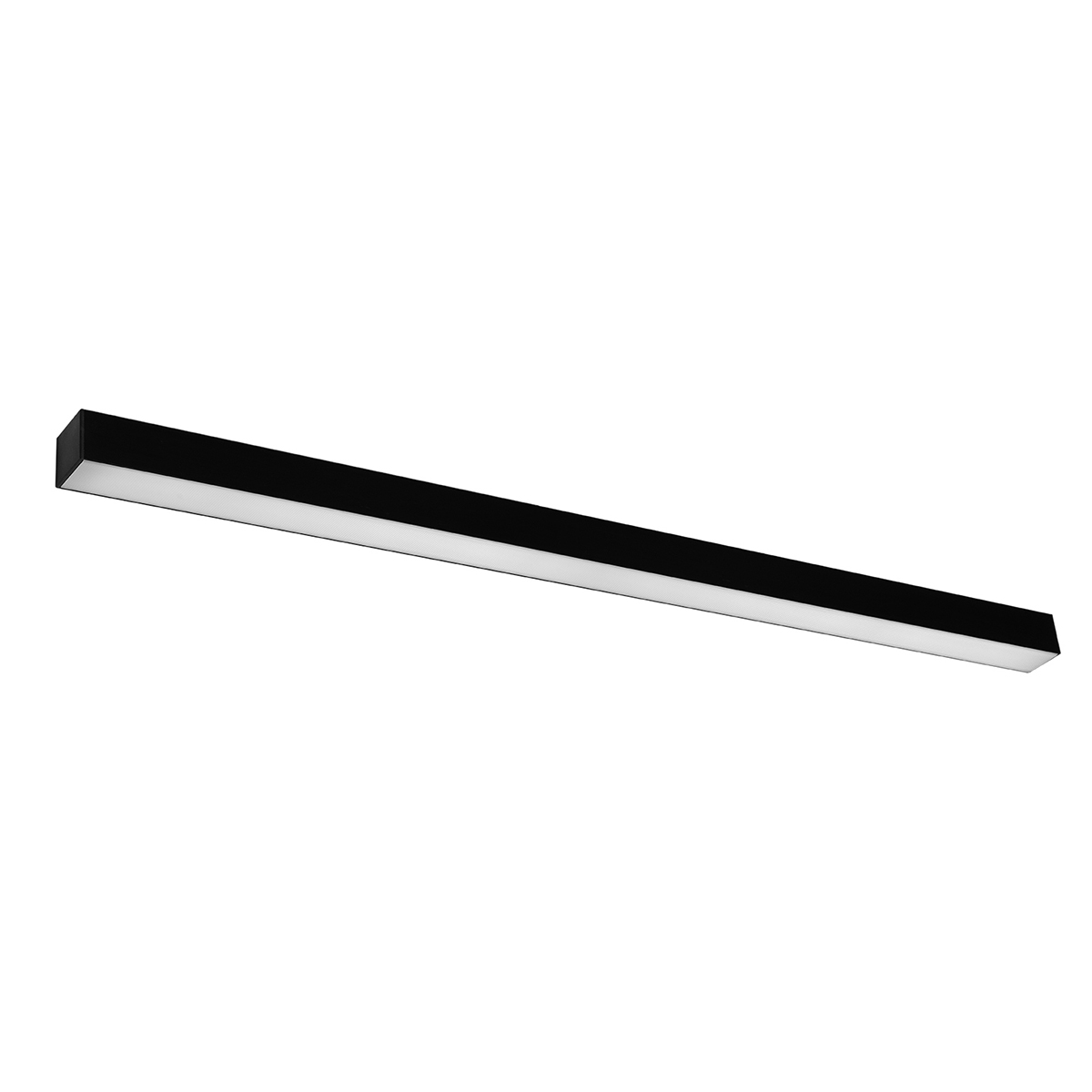 Applique murale Aluminium Noir LED 1 Pinne, EDEN