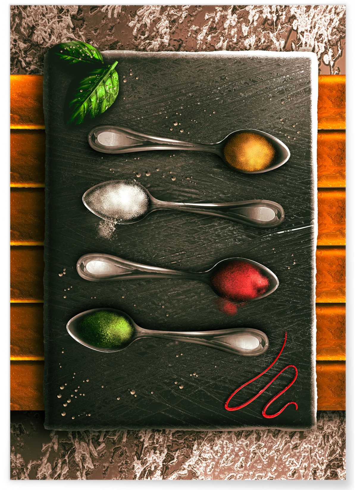 Affiche Ardoise épicée, L'AFFICHERIE