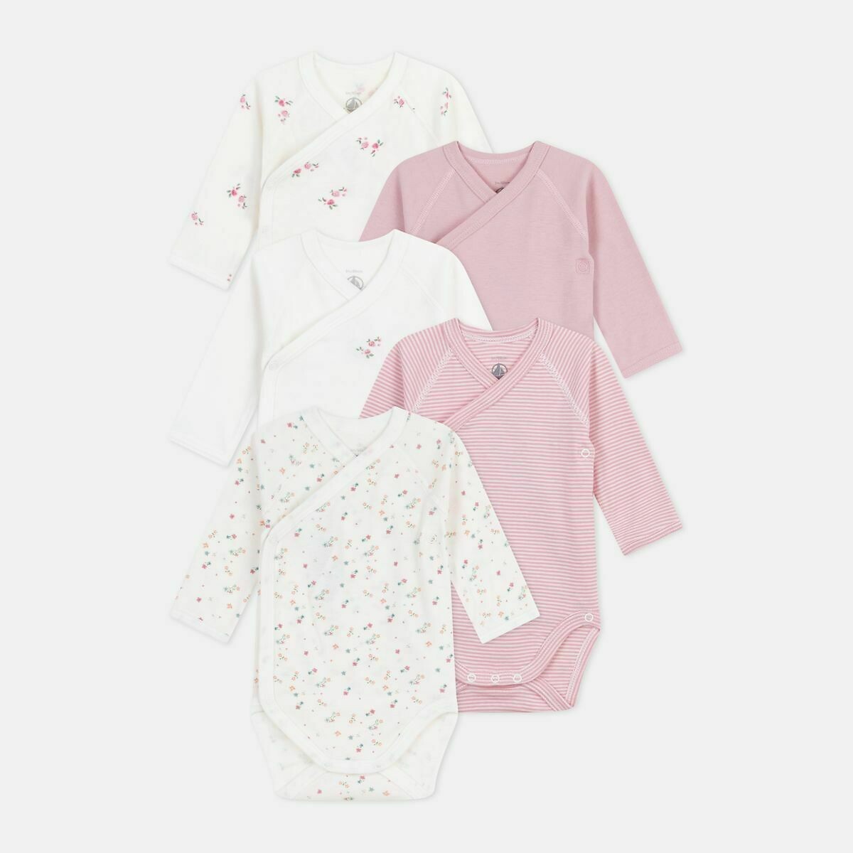 Lot de 5 bodies manches longues