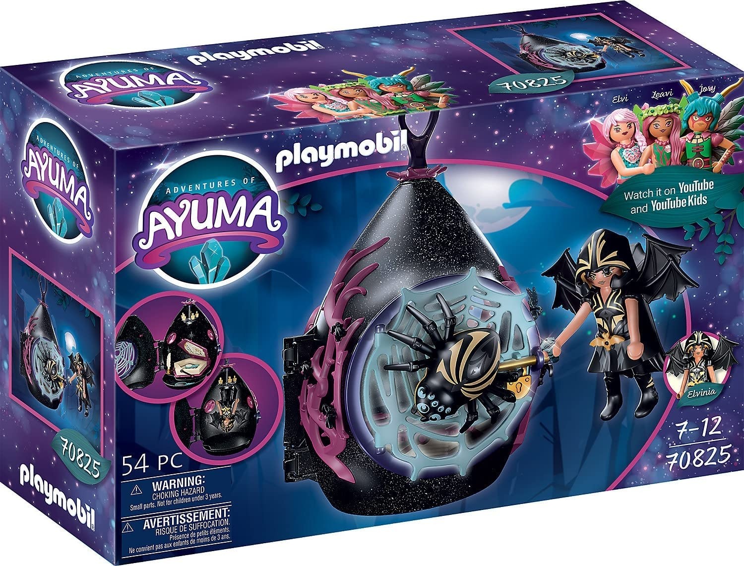 Playmobil 70825 maisonnette de bat fairies- adventures of ayuma - adventures of ayuma - place à la magie fée, PLAYMOBIL
