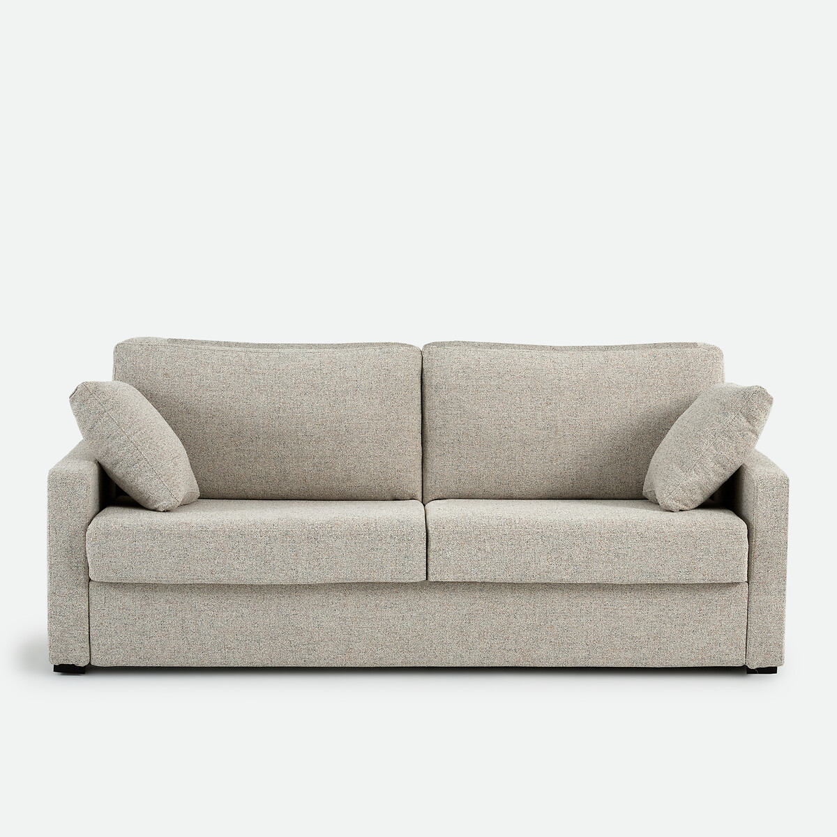 Canapé Droit Convertible, 2, 3 Ou 4 Places, Premium HR En Texturé Moucheté TIMOR